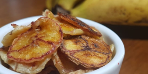 chips de banana na airfryer