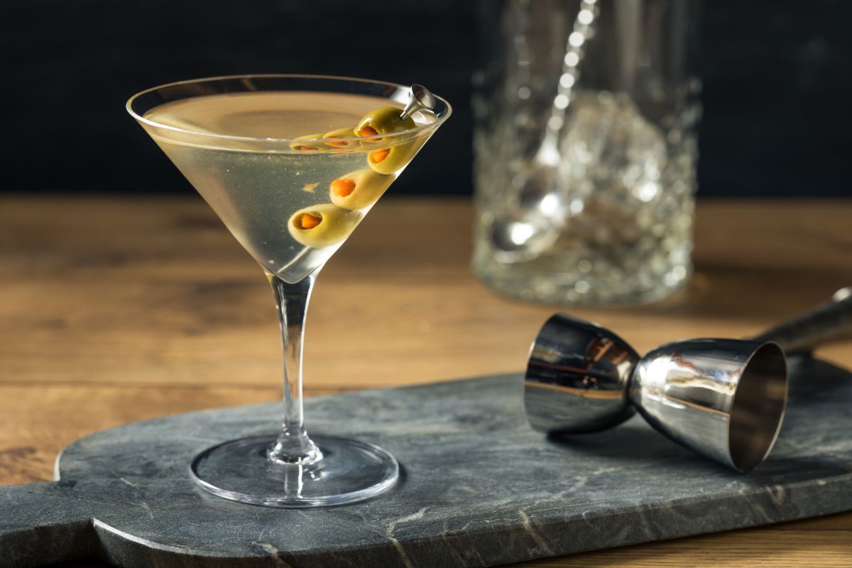 receita de dry martini