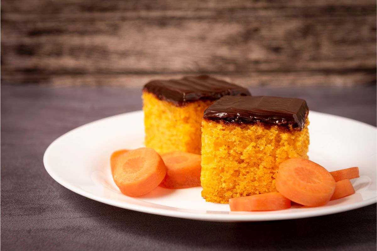 bolo de cenoura sem forno