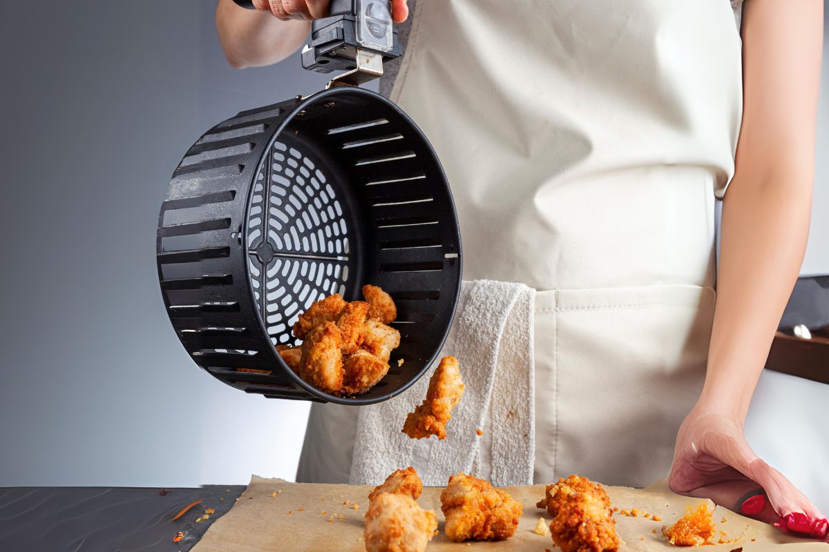 nuggets crocantes na air fryer