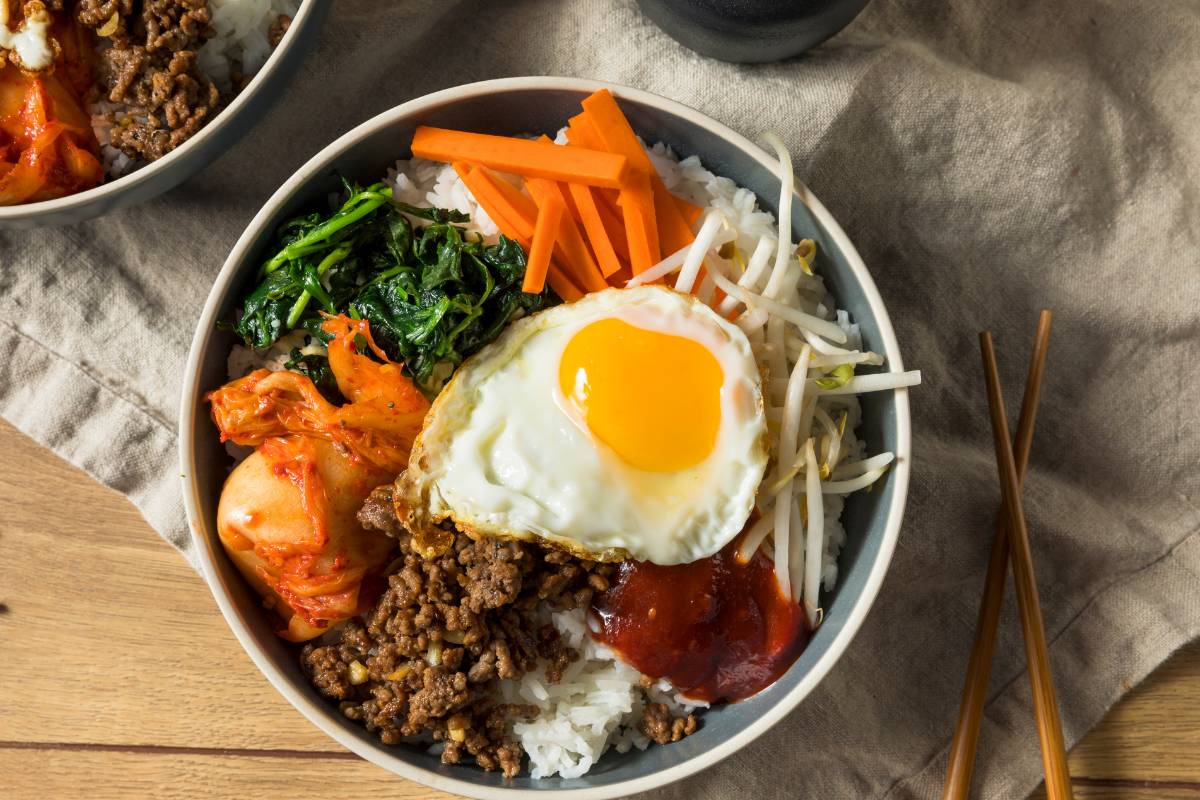 receitas de dorama Bibimbap