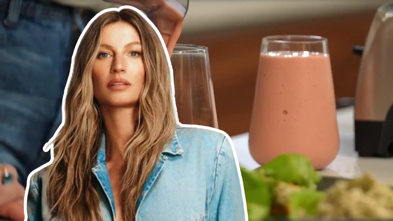 receita smoothie de melancia e banana da gisele bundchen